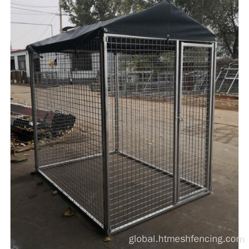 Outdoor Large Dog Kennel Outdoor Heavy Duty Welded Dog Cage Factory
